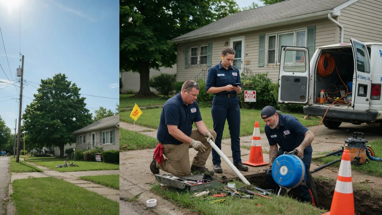 Sewer Line Repair in New Concord, OH near me